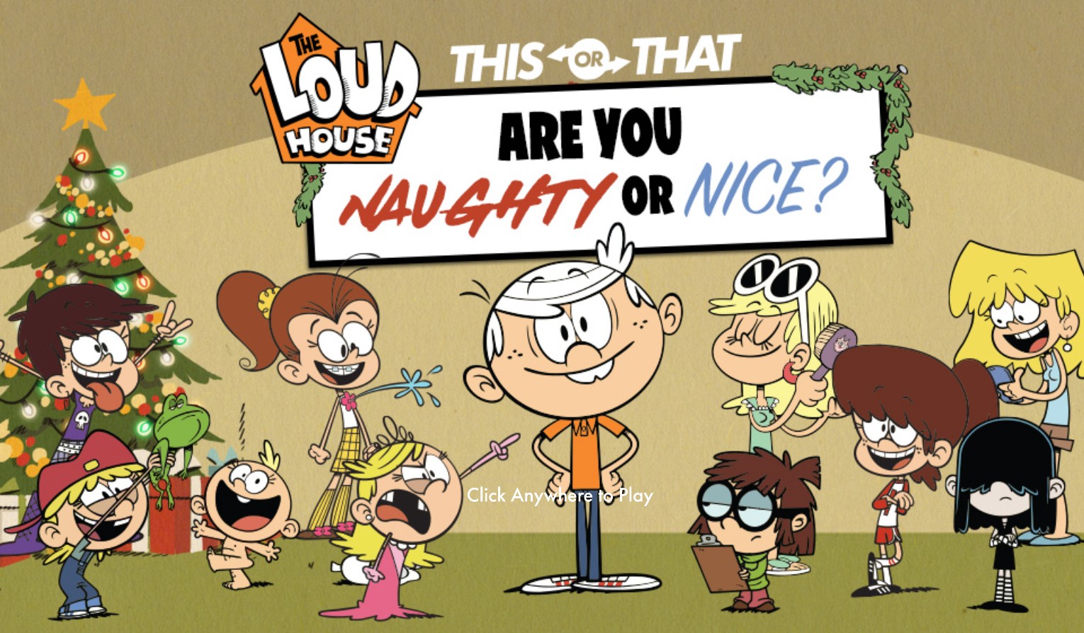 The Loud House Naughty or Nice This or That: Ultimate Fun Experience