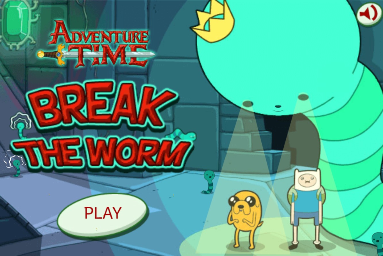 Adventure Time Break the Worm - Play Online Cartoon Network: The Secret Saga