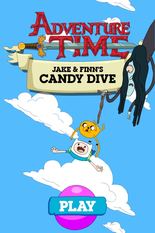Adventure Time Jake and Finn's Candy Dive: Mythic Play Quest