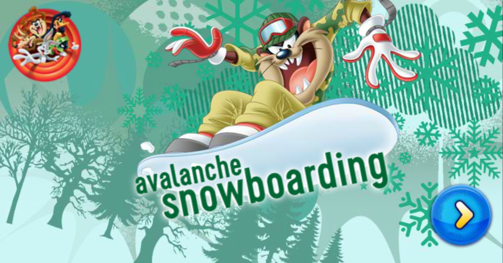 Avalanche Snowboarding Looney Tunes: The Infinite Journey