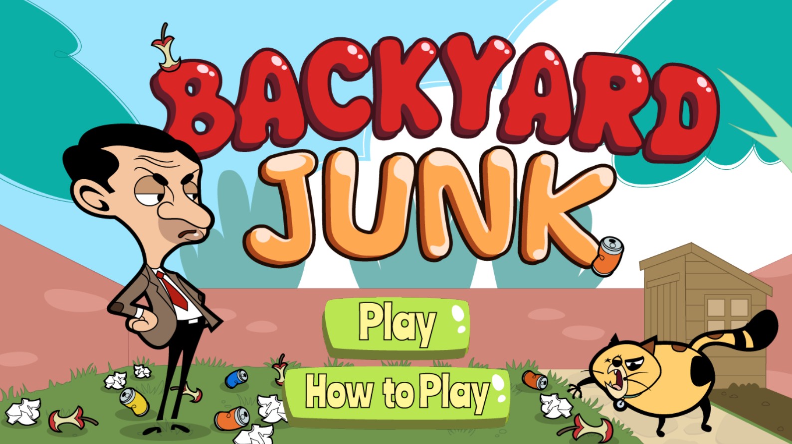 Mr Bean Backyard Junk - Play Free: Elite Master Edition