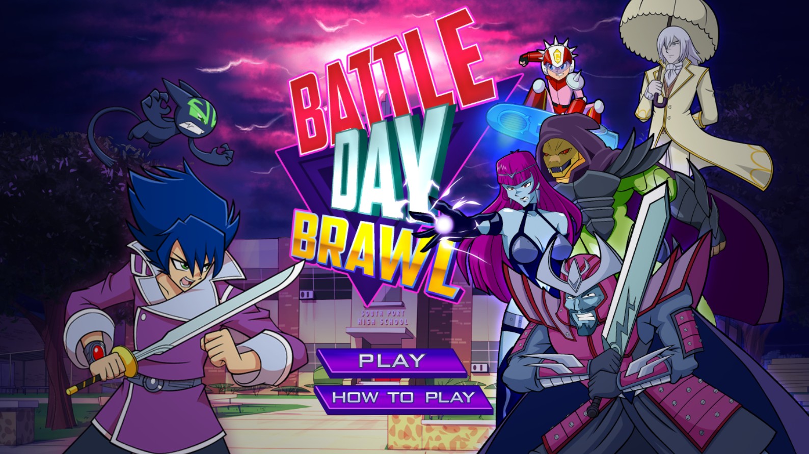 Battle Day Brawl - Action Anime Fighting: Legacy of the Champions