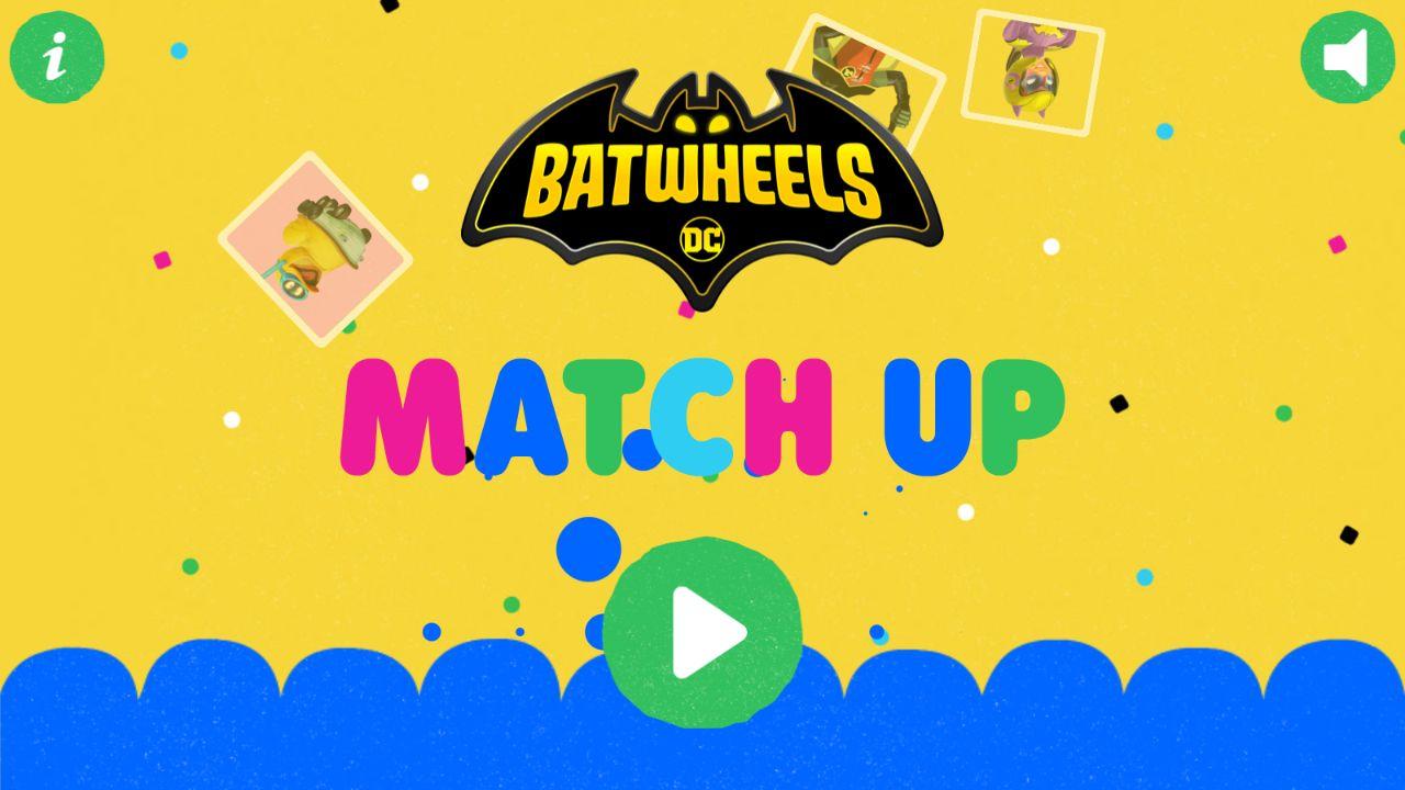 Batwheels Match Up - Play Free DC Super Hero Memory: Epic Quest Adventure
