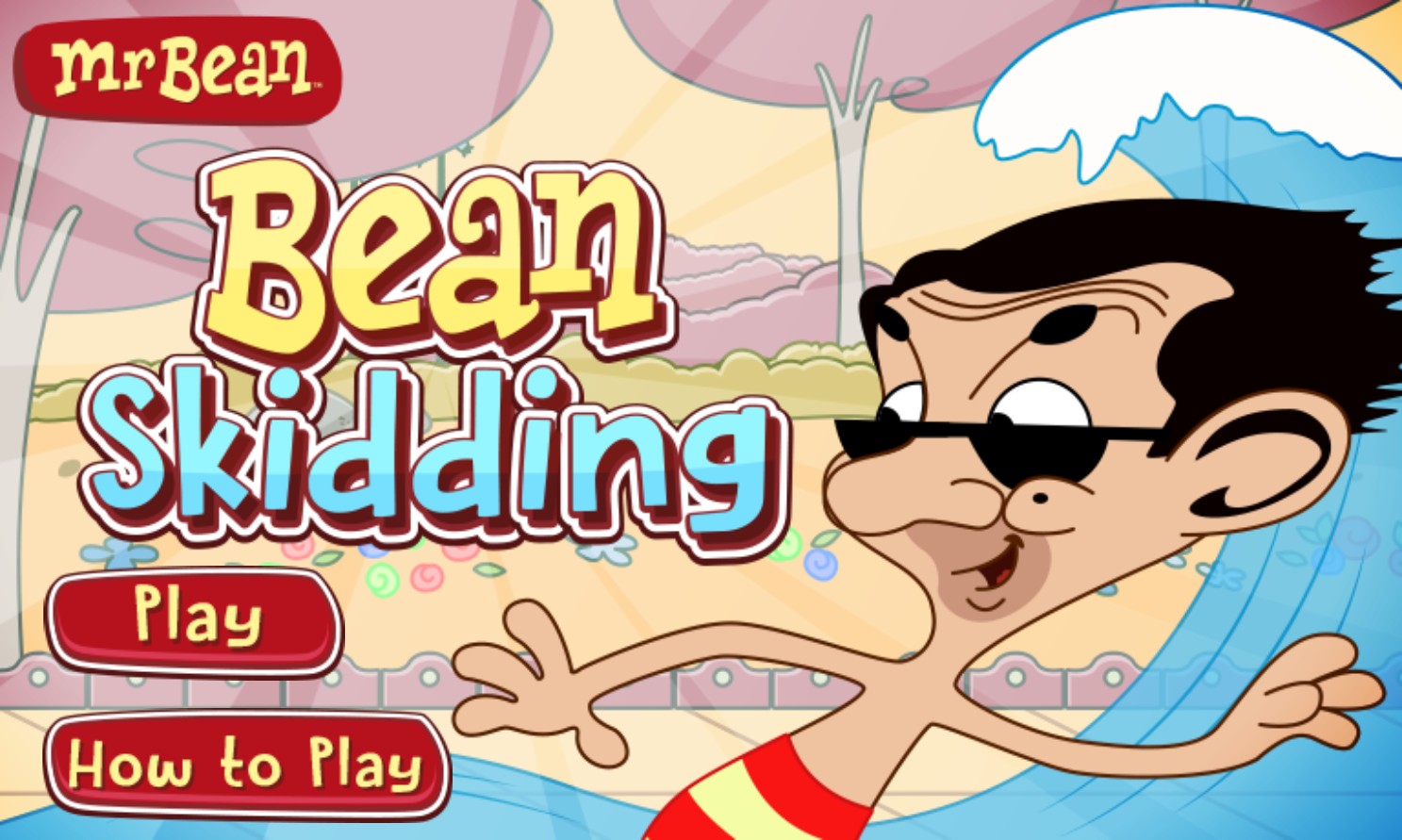 Mr Bean Bean Skidding: Galactic Fun Edition