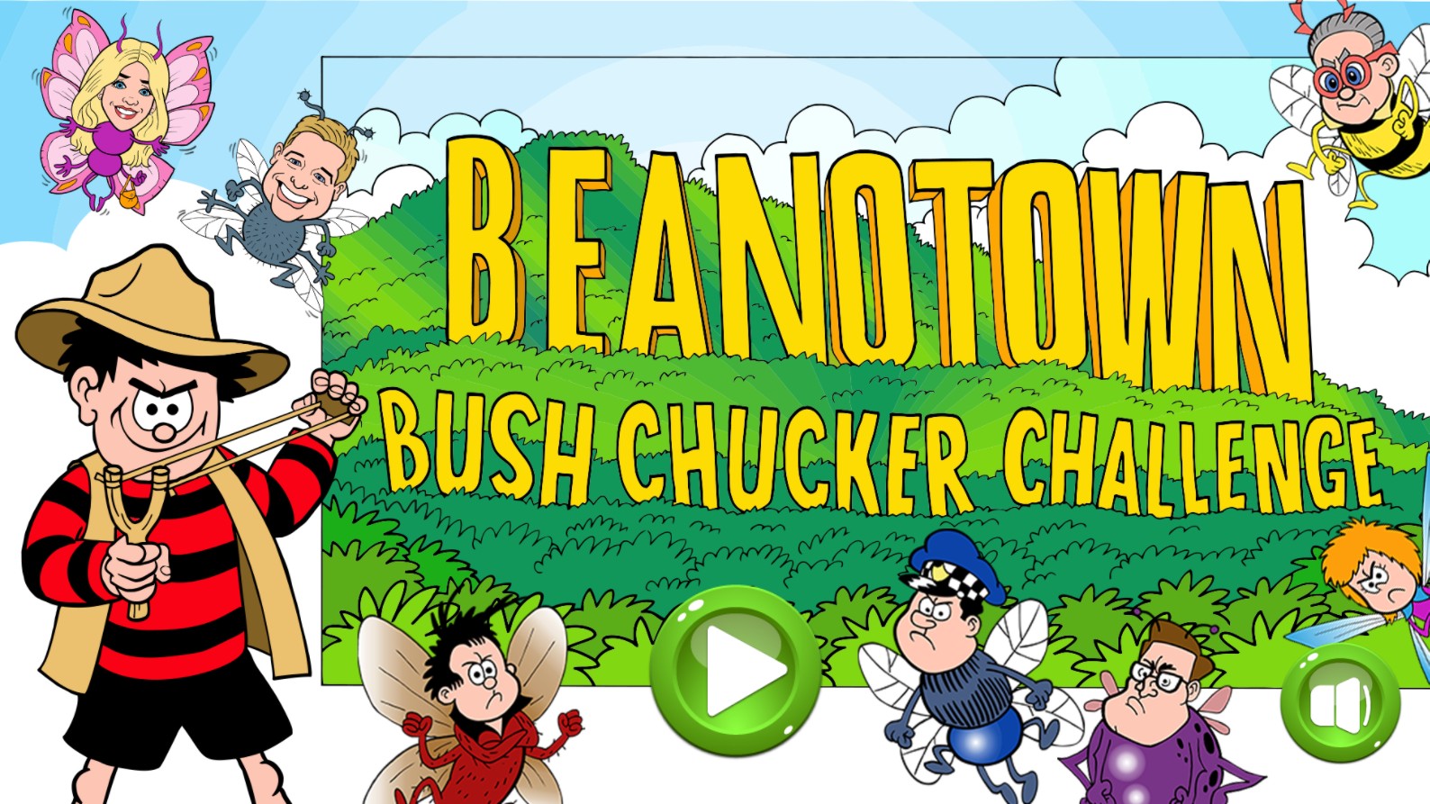 Beano Bush Chucker Challenge - Play Free: The Ultimate Hero Saga