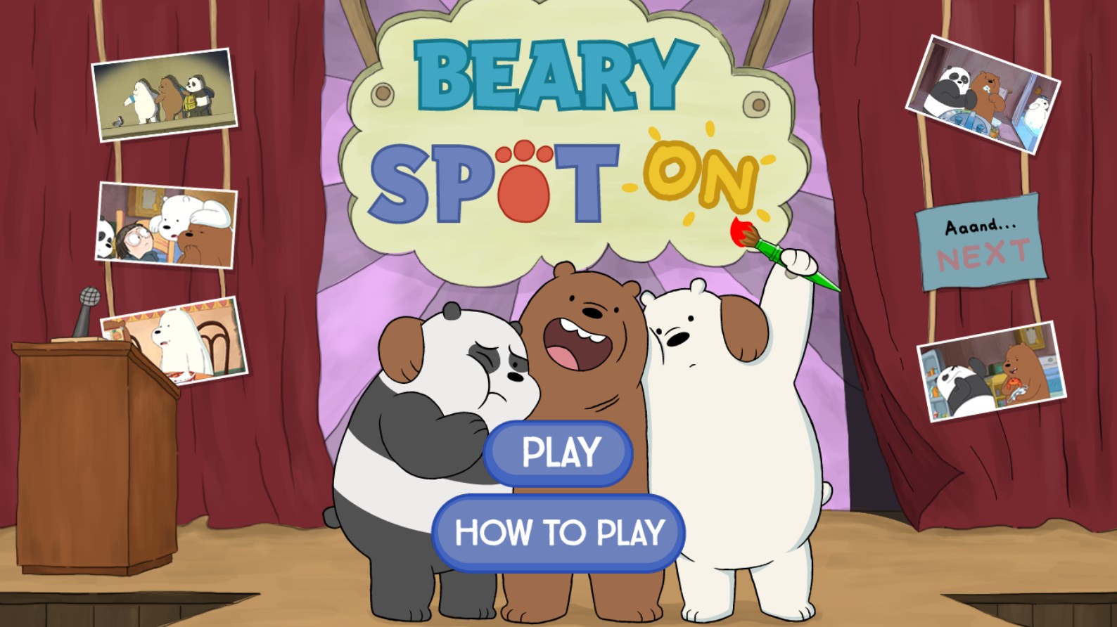 Beary Spot On - We Bare Bears Spot the Difference: Origins & Adventures