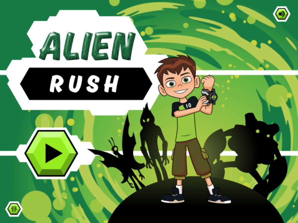 Ben 10 Alien Rush - Play Free Cartoon Network Adventure: Premium Arcade Edition
