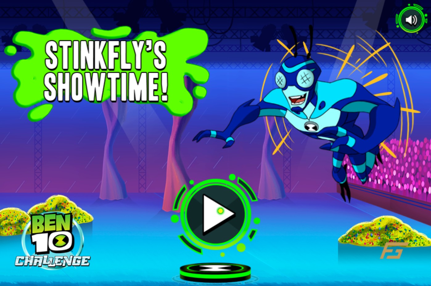 Ben 10 Challenge - Stinkfly's Showtime: Super Charged Edition