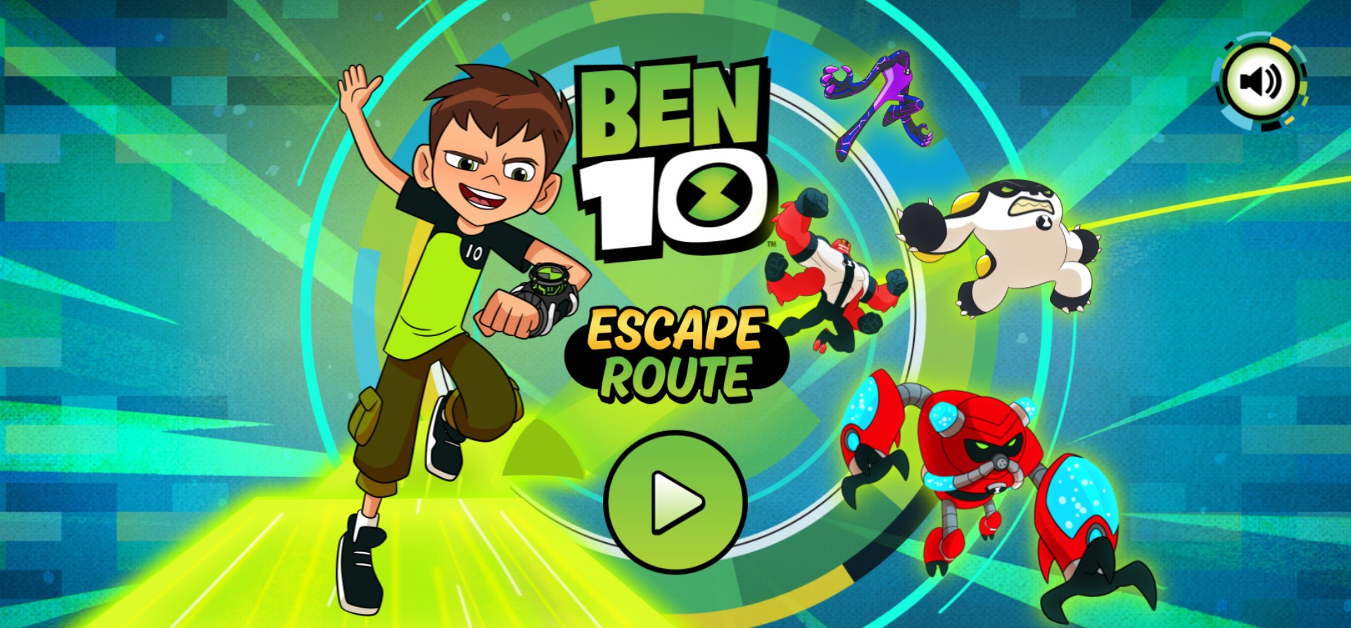 Ben 10 Escape Route - Online Adventure: Elite Master Edition