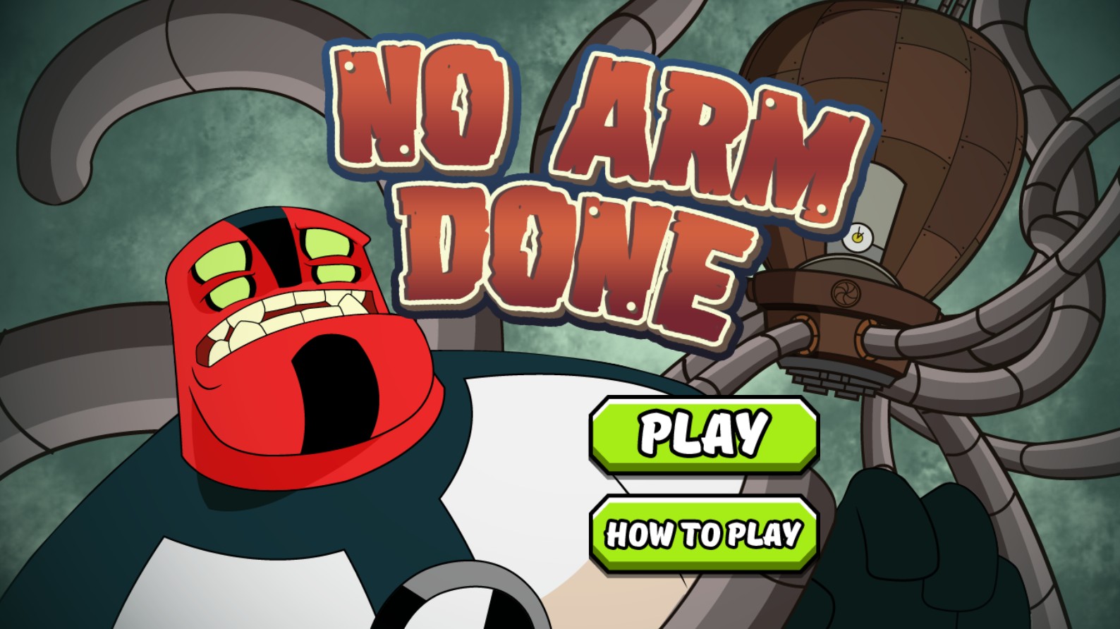 Ben 10 No Arm Done - HTML5 Action: Premium Arcade Edition