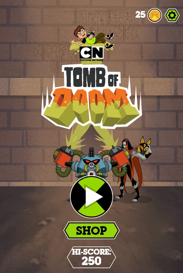 Ben 10 Tomb of Doom - Play Cartoon Network Action: Elite Master Edition