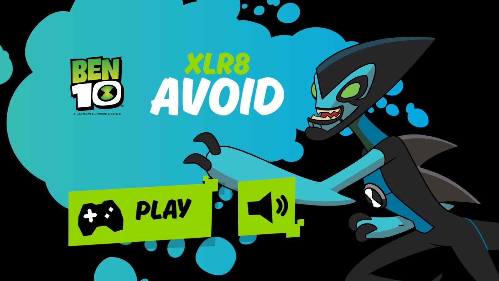 Ben 10 XLR8 Avoid - Fast-Paced Alien Action: Pixel Perfect Edition