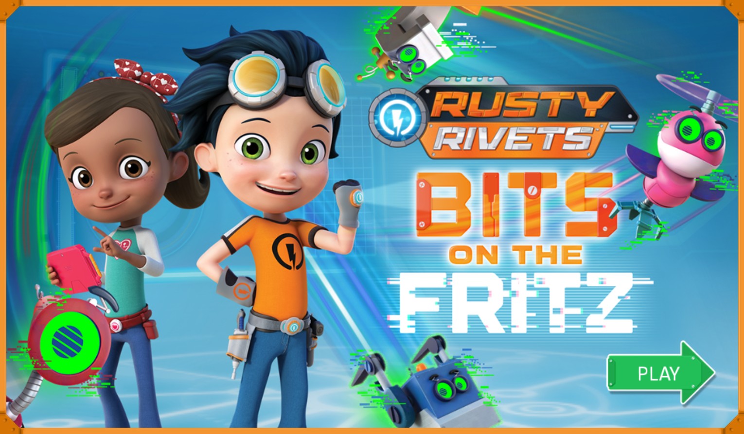 Rusty Rivets Bits on the Fritz - Play: The Infinite Journey