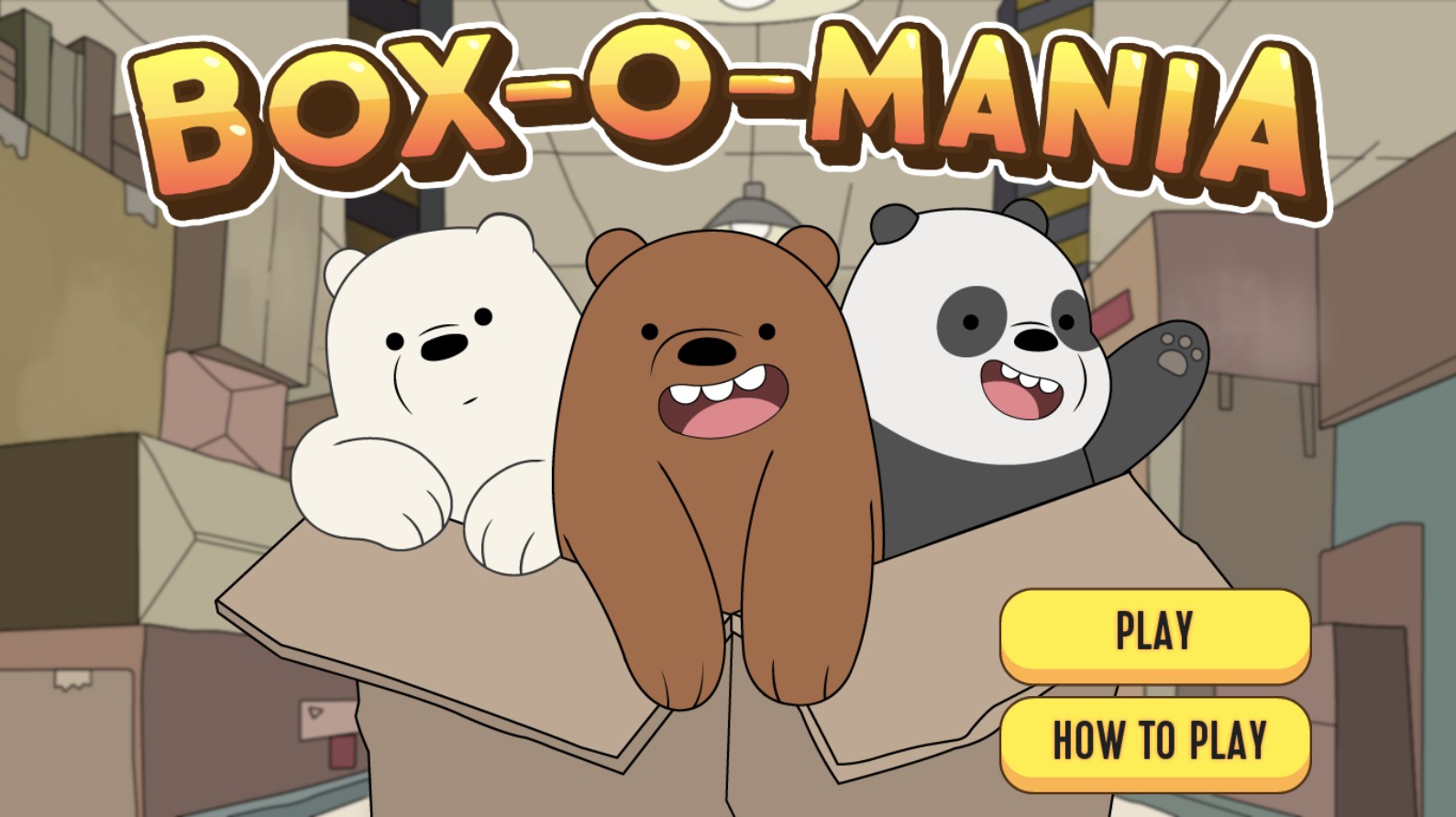 Box-O-Mania - We Bare Bears: Super Charged Edition