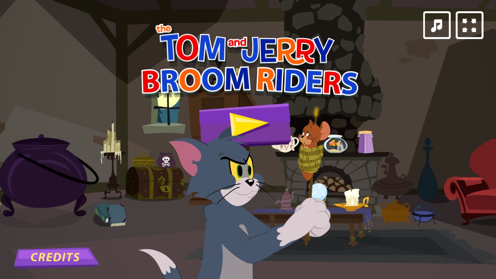 Tom and Jerry Broom Riders - Online Adventure: The Ultimate Hero Saga