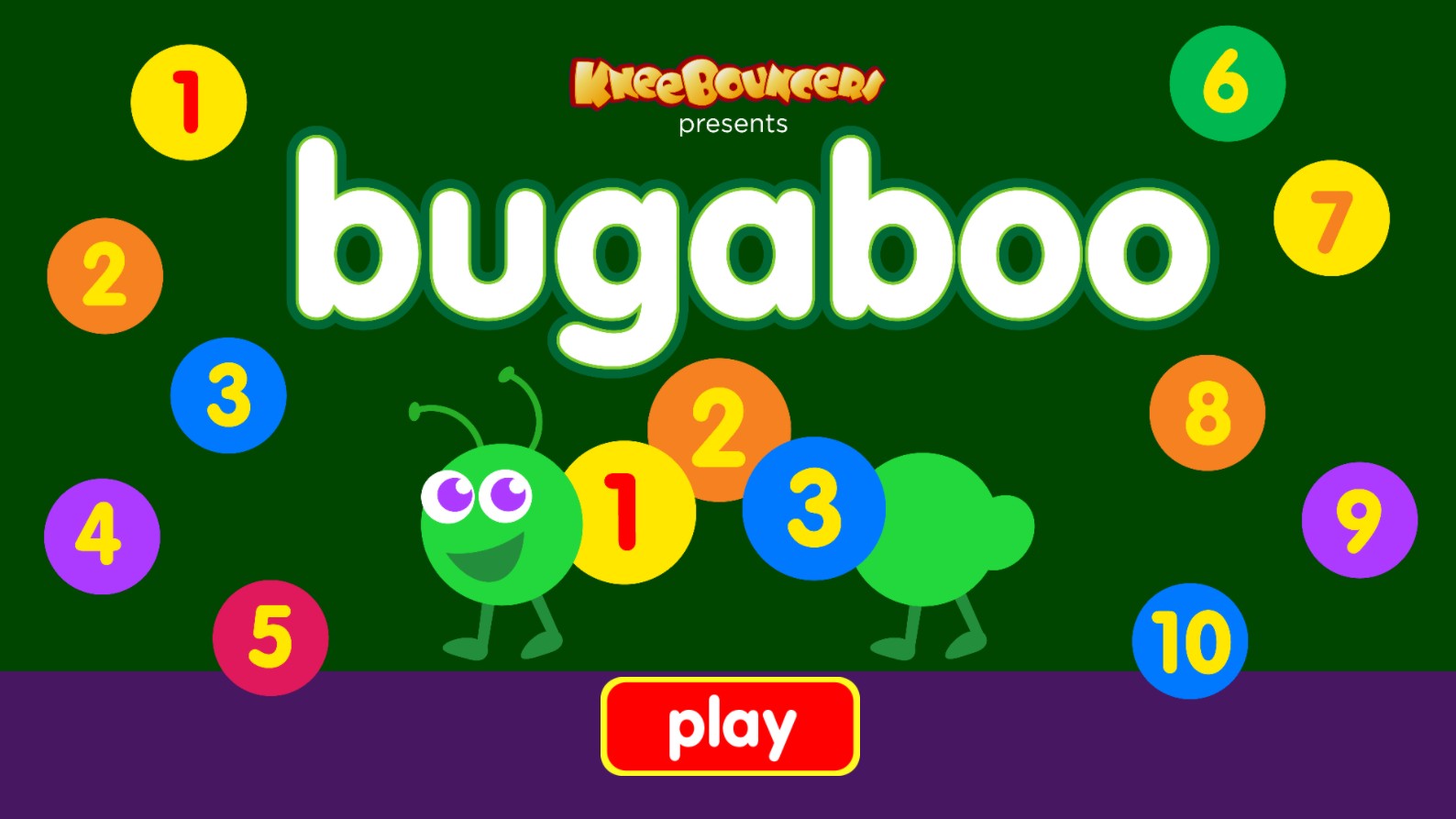 Bugaboo KneeBouncers Number Learning: Premium Arcade Edition