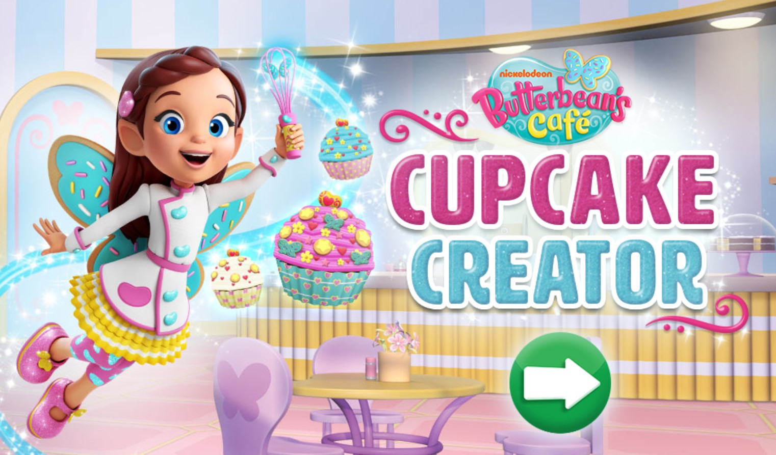 Butterbean's Cafe Cupcake Creator - Play Nick Jr Baking Games: The Infinite Journey