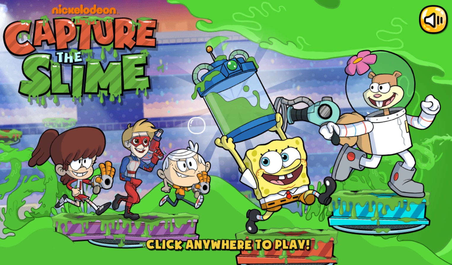 Capture the Slime - Play Nickelodeon Character Action: The Great Hero Odyssey