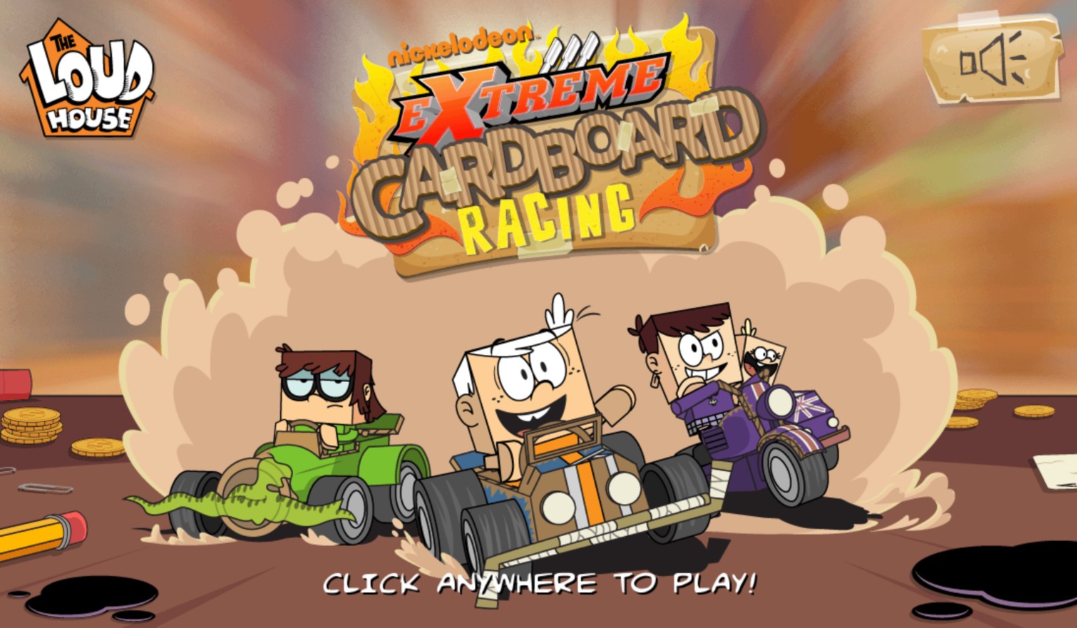 The Loud House Extreme Cardboard Racing: Legacy of the Champions