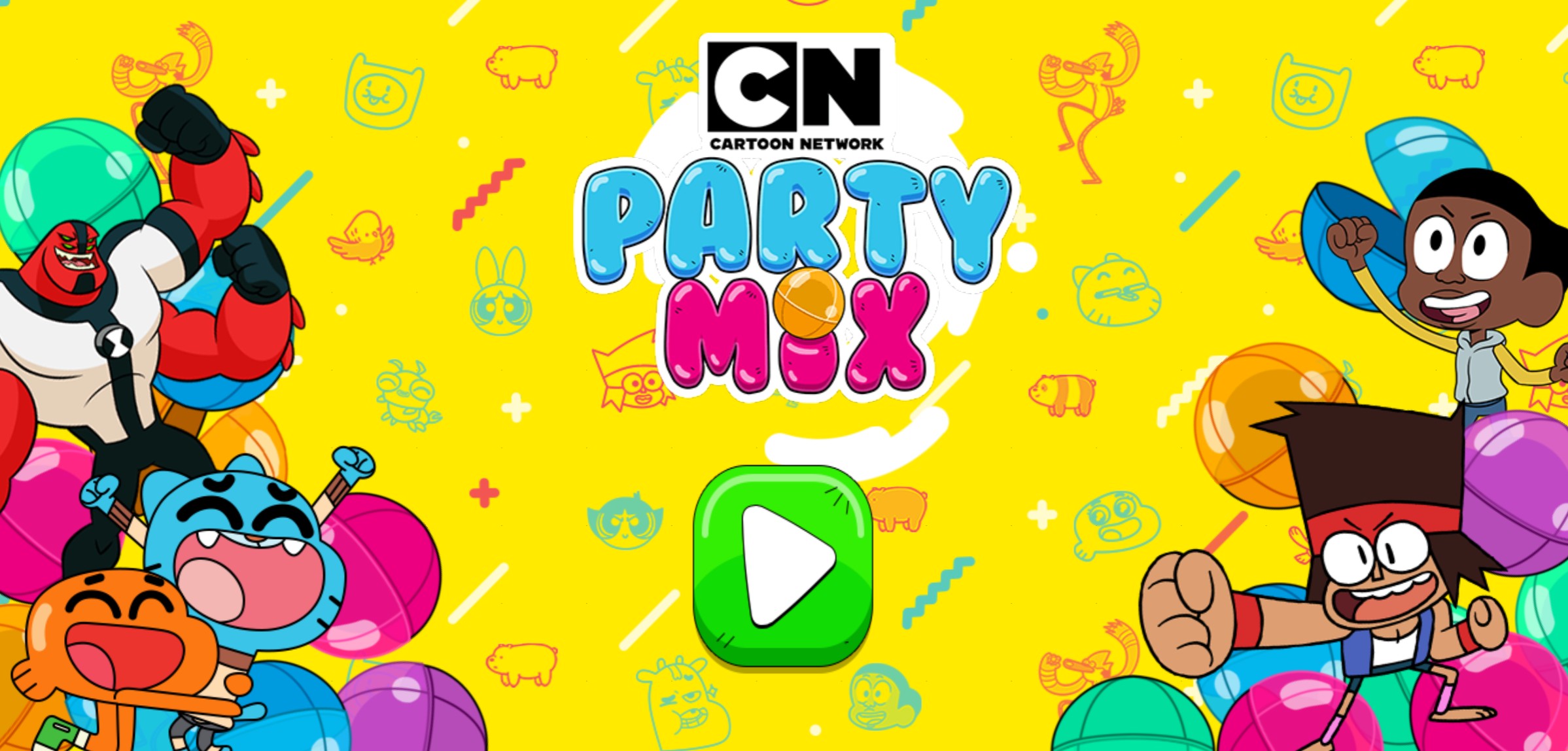 Cartoon Network Party Mix - Play Free Online: Legacy of the Champions