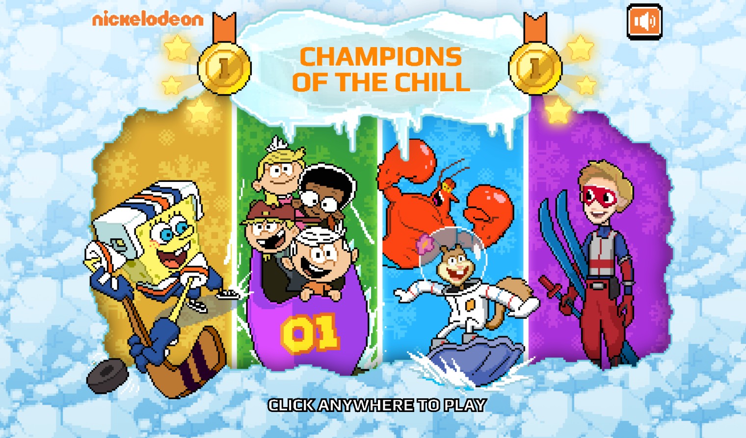Champions of the Chill 2 - Nickelodeon Winter Sports: Galactic Fun Edition