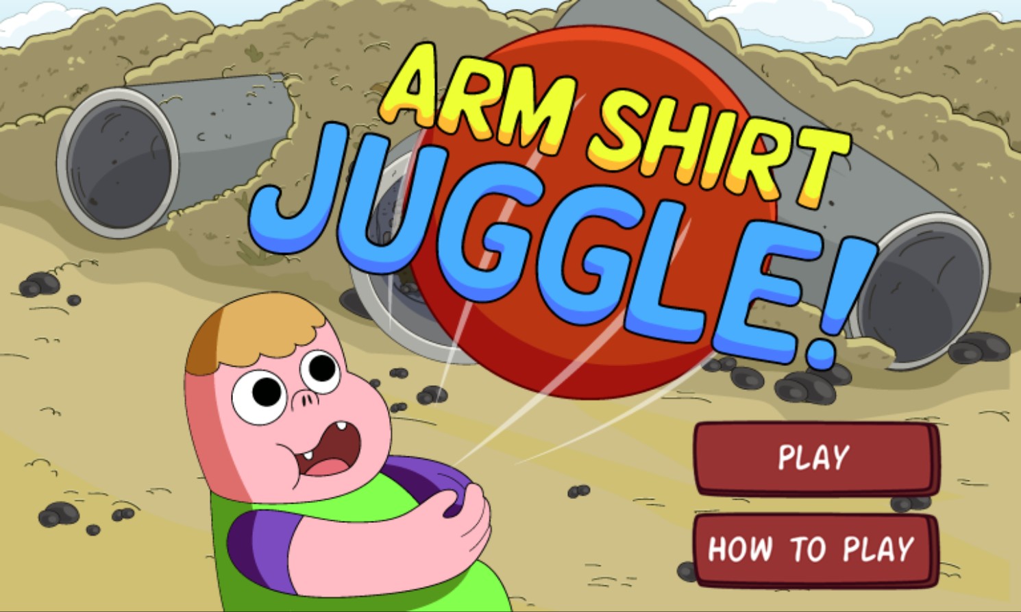 Clarence Arm Shirt Juggle Cartoon Network: The Secret Saga