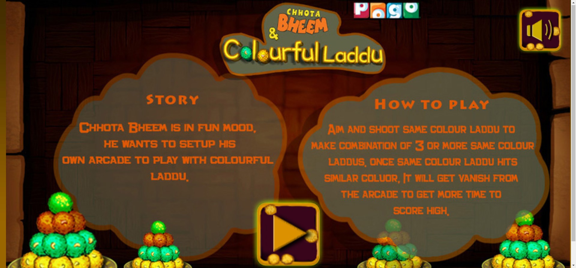 Chhota Bheem Colorful Laddu: The Great Hero Odyssey