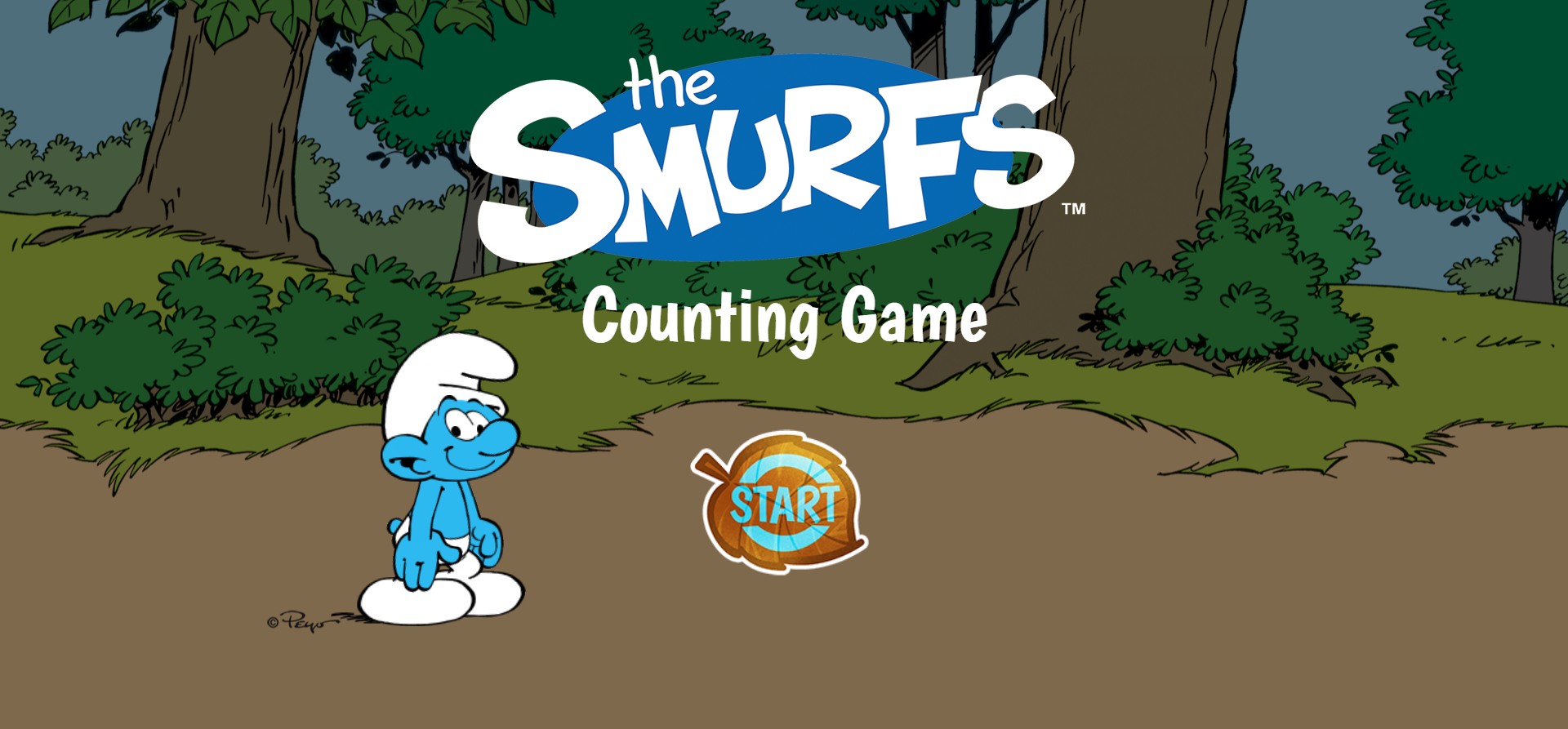 The Smurfs Counting Game for Kids: The Great Hero Odyssey