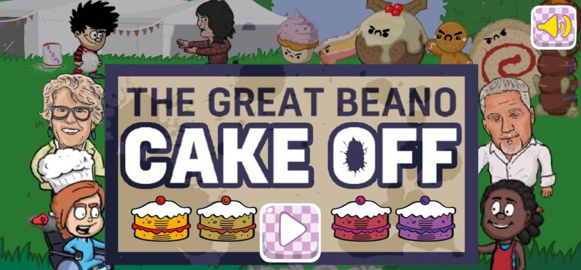 The Great Beano Cake Off: World of Legends