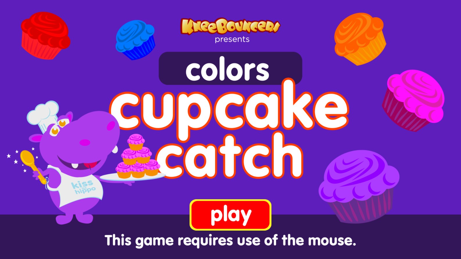 Cupcake Catch Colors - Fun Educational Browser Game for Kids: Classic Reborn Edition