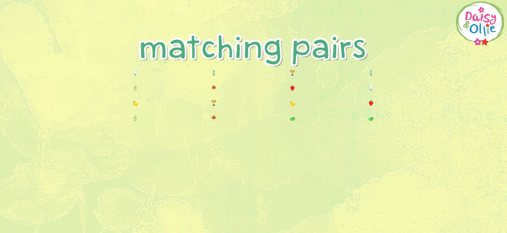 Daisy and Ollie Matching Pairs: Evolution & Discovery