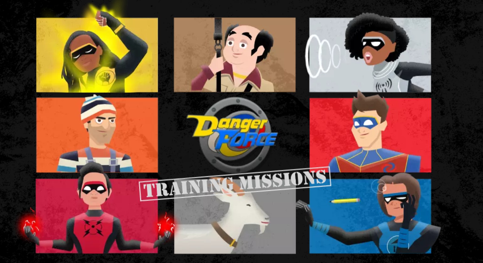 Danger Force Training Missions - Nickelodeon Superhero: Evolution & Discovery