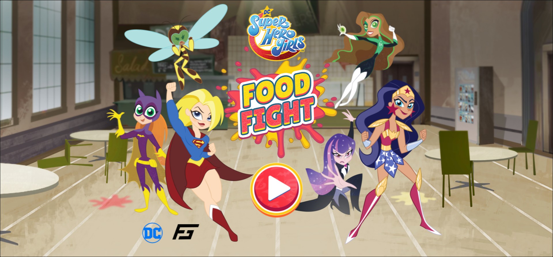 DC Super Hero Girls Food Fight - Play Online: Origins & Adventures