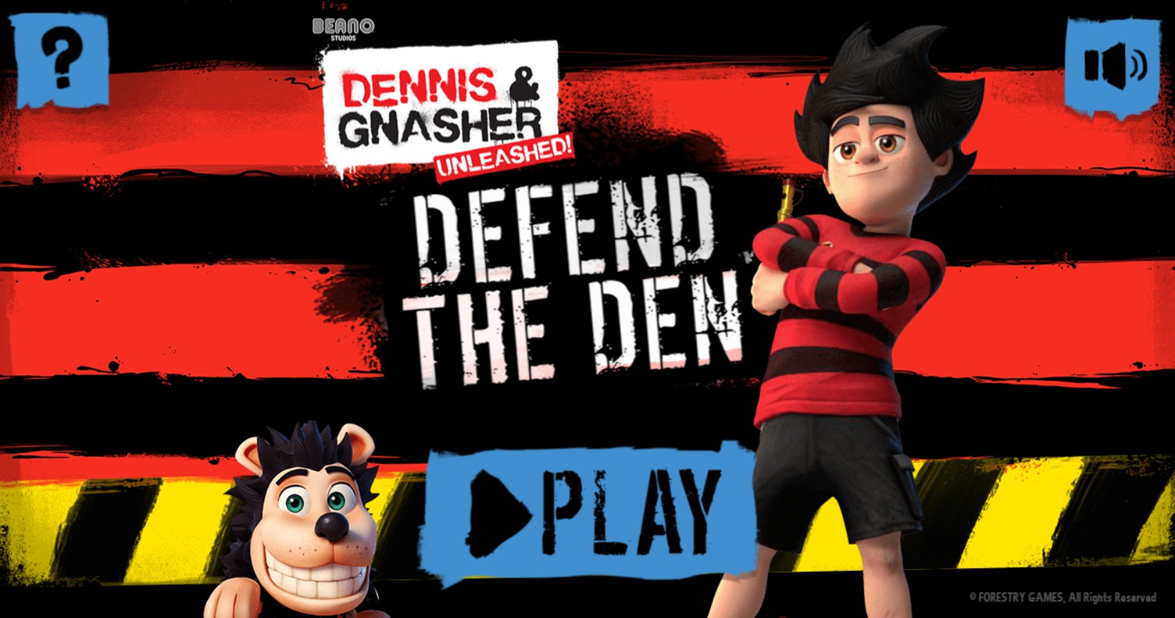 Defend the Den Dennis and Gnasher Unleashed: The Ultimate Hero Saga