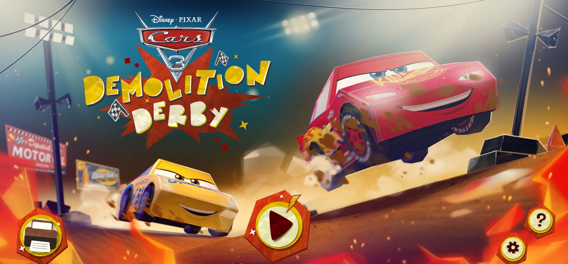 Disney Pixar Cars 3: The Ultimate Hero Saga