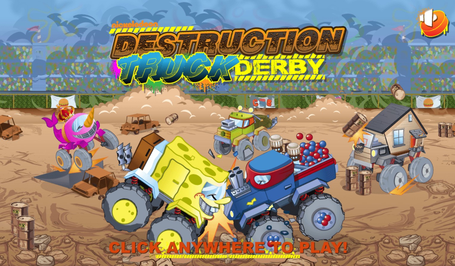 Destruction Truck Derby Nickelodeon Monster Truck Racing: Elite Master Edition