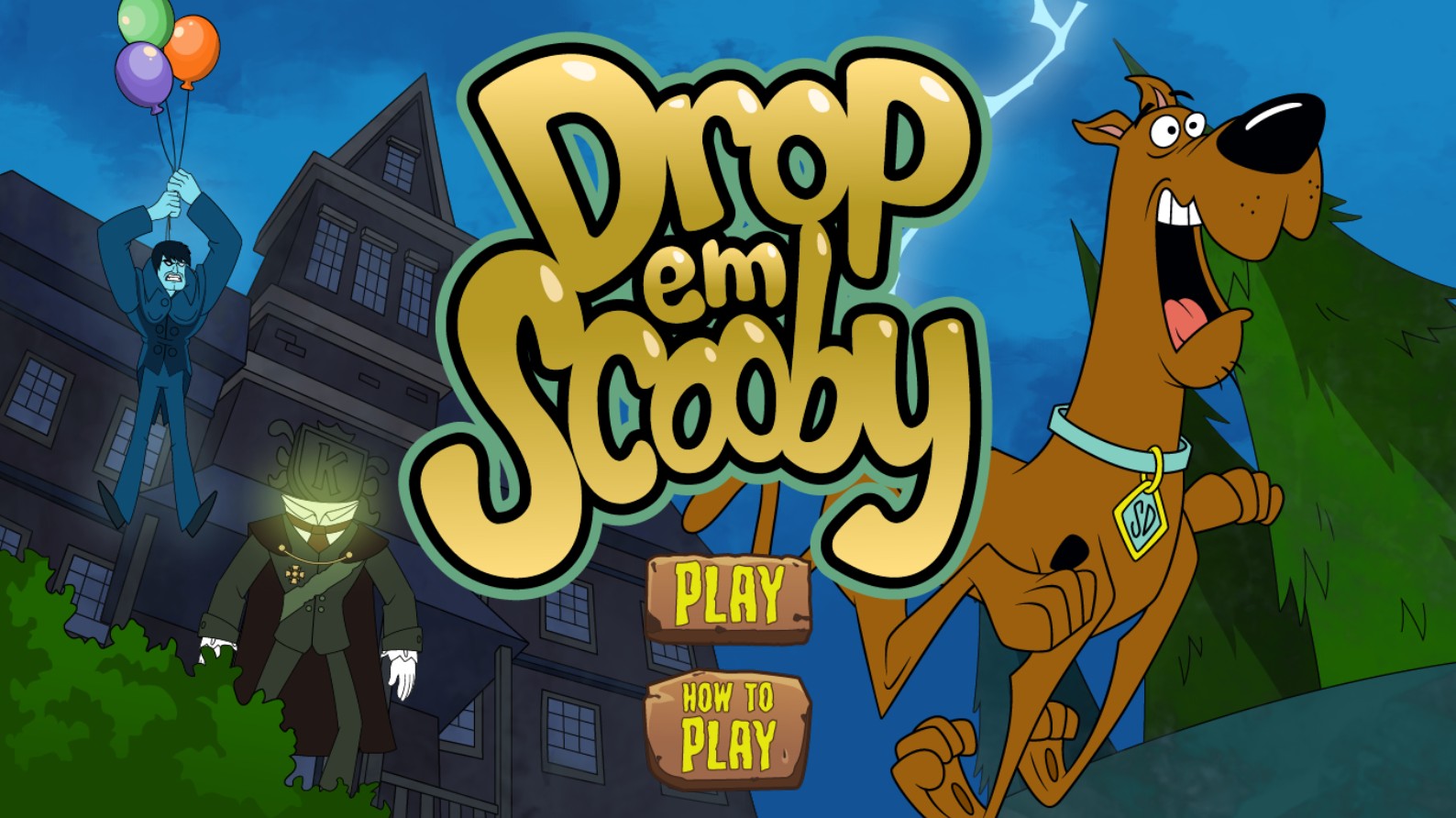 Drop Em Scooby - Play Online Mystery Mansion: Legacy of the Champions