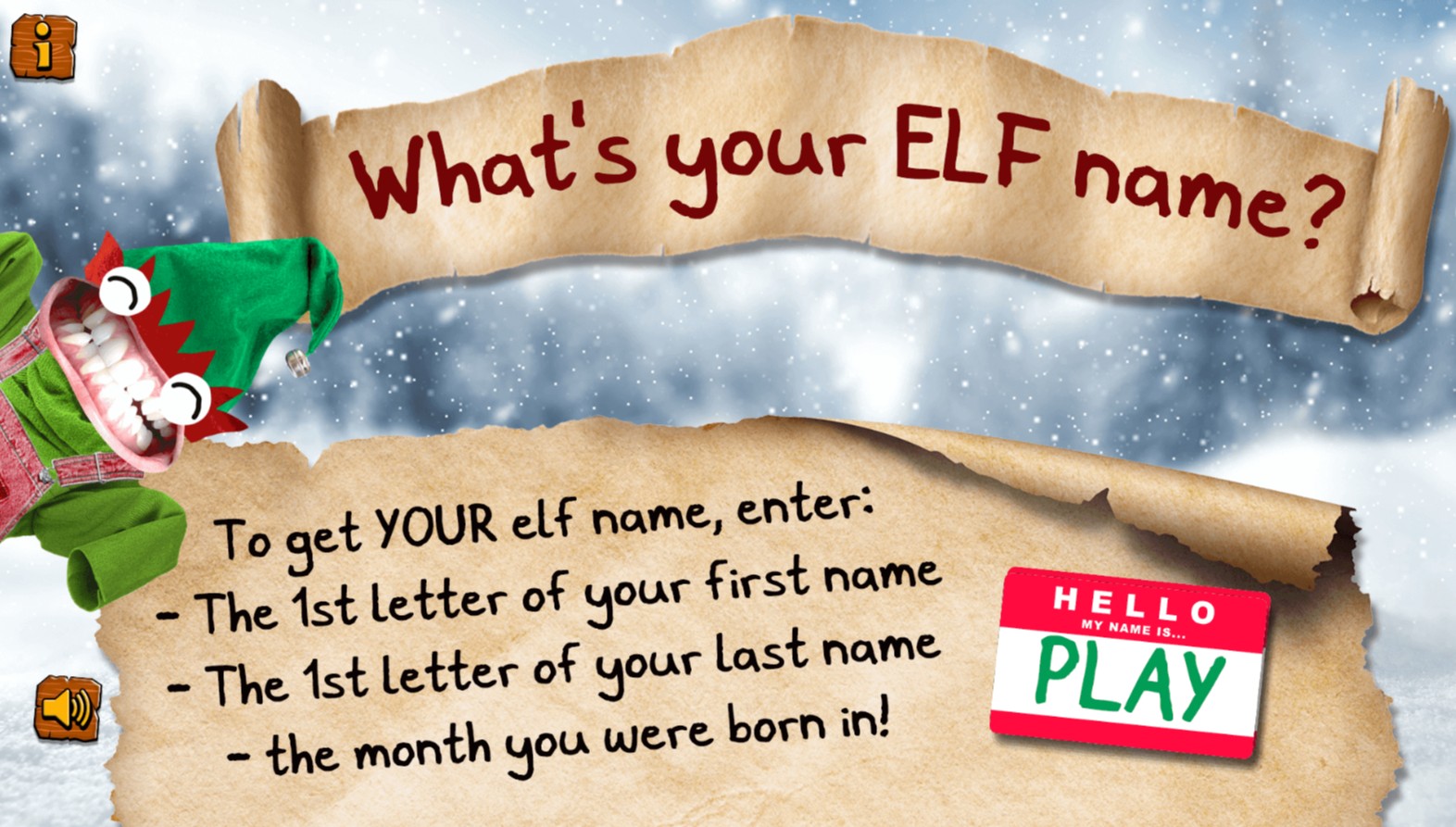 What Is Your Elf Name Generator: The Great Hero Odyssey