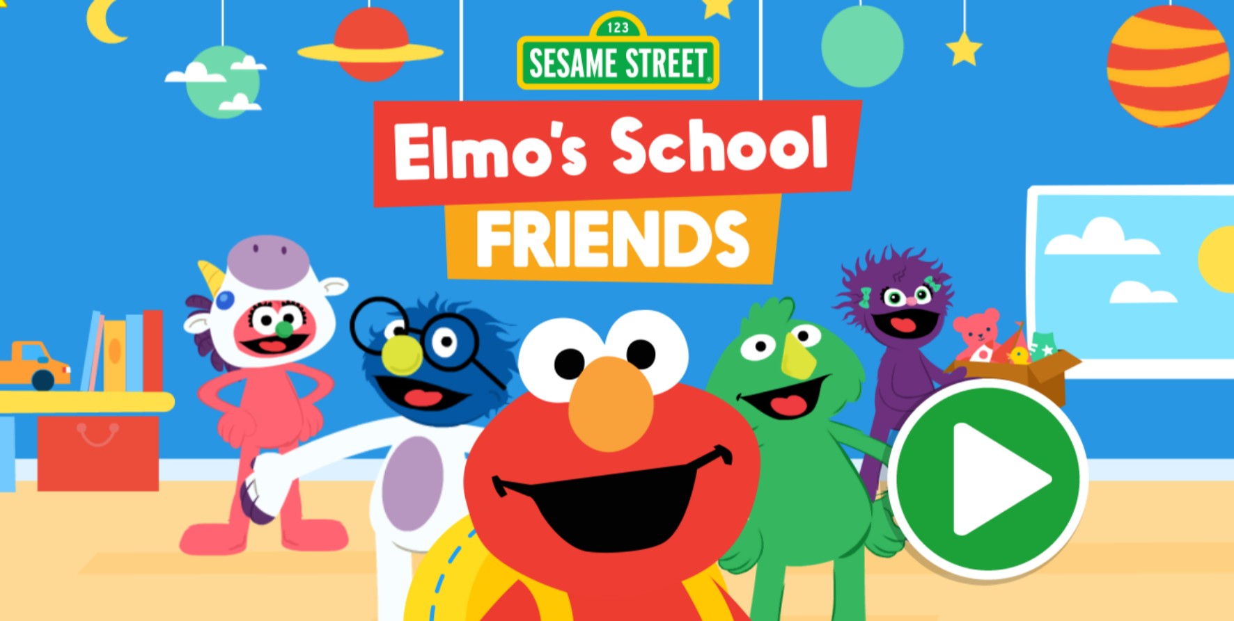 Elmo's School Friends - Play Sesame Street Preschool Games: The Ultimate Hero Saga