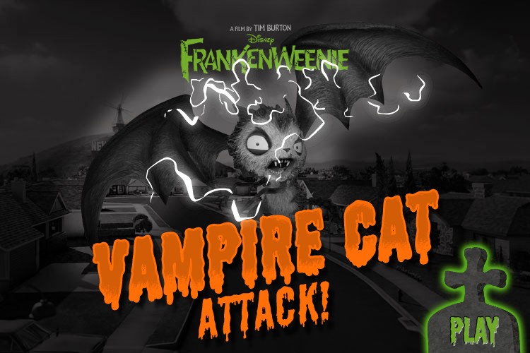 Frankenweenie Vampire Cat Attack: The Secret Saga