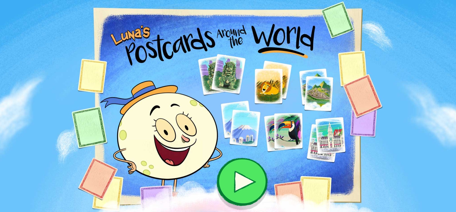 Let's Go Luna! Postcards Around the World: Ultimate Fun Experience