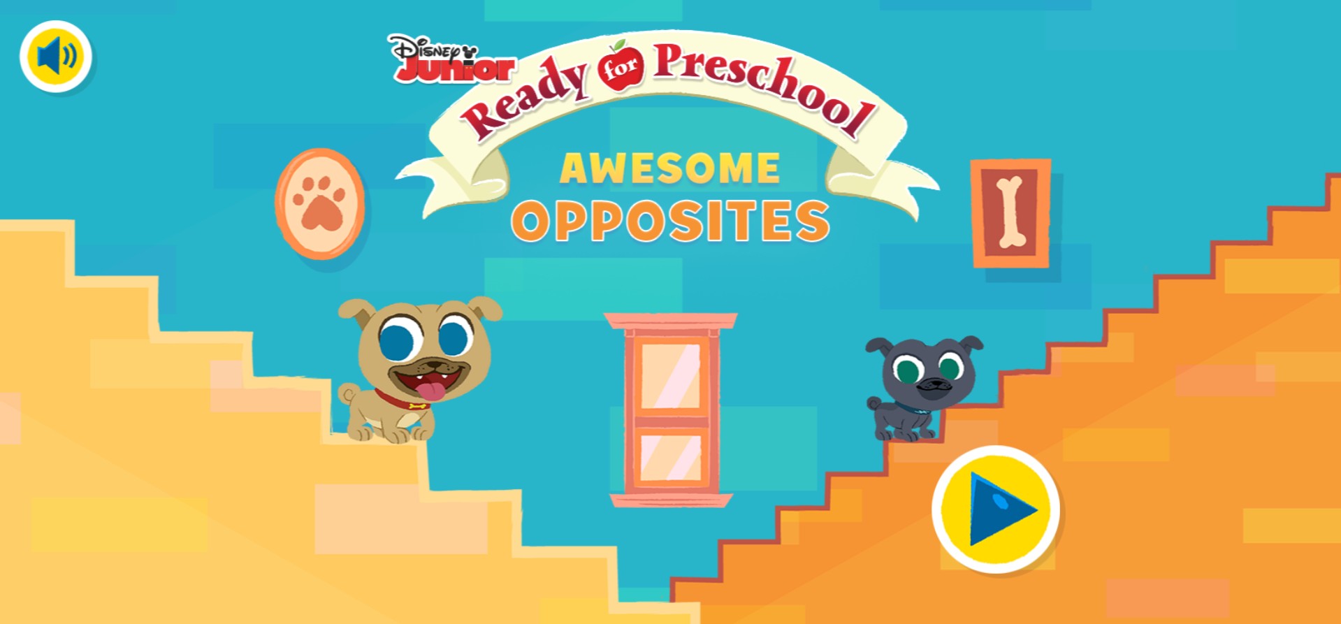 Puppy Dog Pals Awesome Opposites - Ready for Preschool: Pixel Perfect Edition