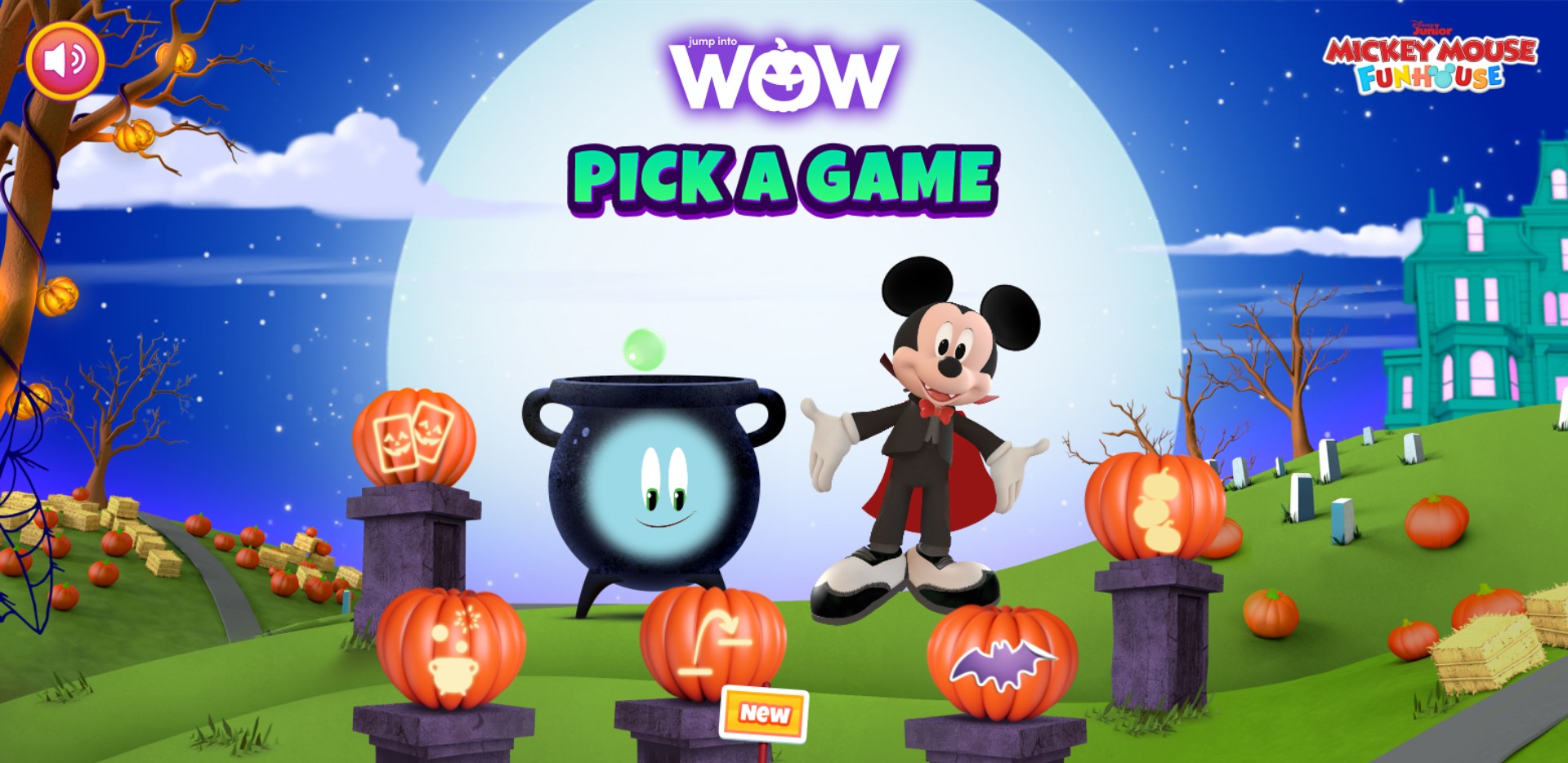 Mickey Mouse Halloween Jump Into WOW: The Infinite Journey