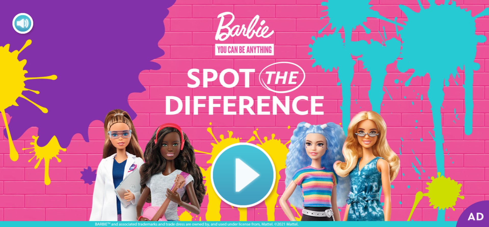 Barbie Spot The Difference: The Ultimate Hero Saga