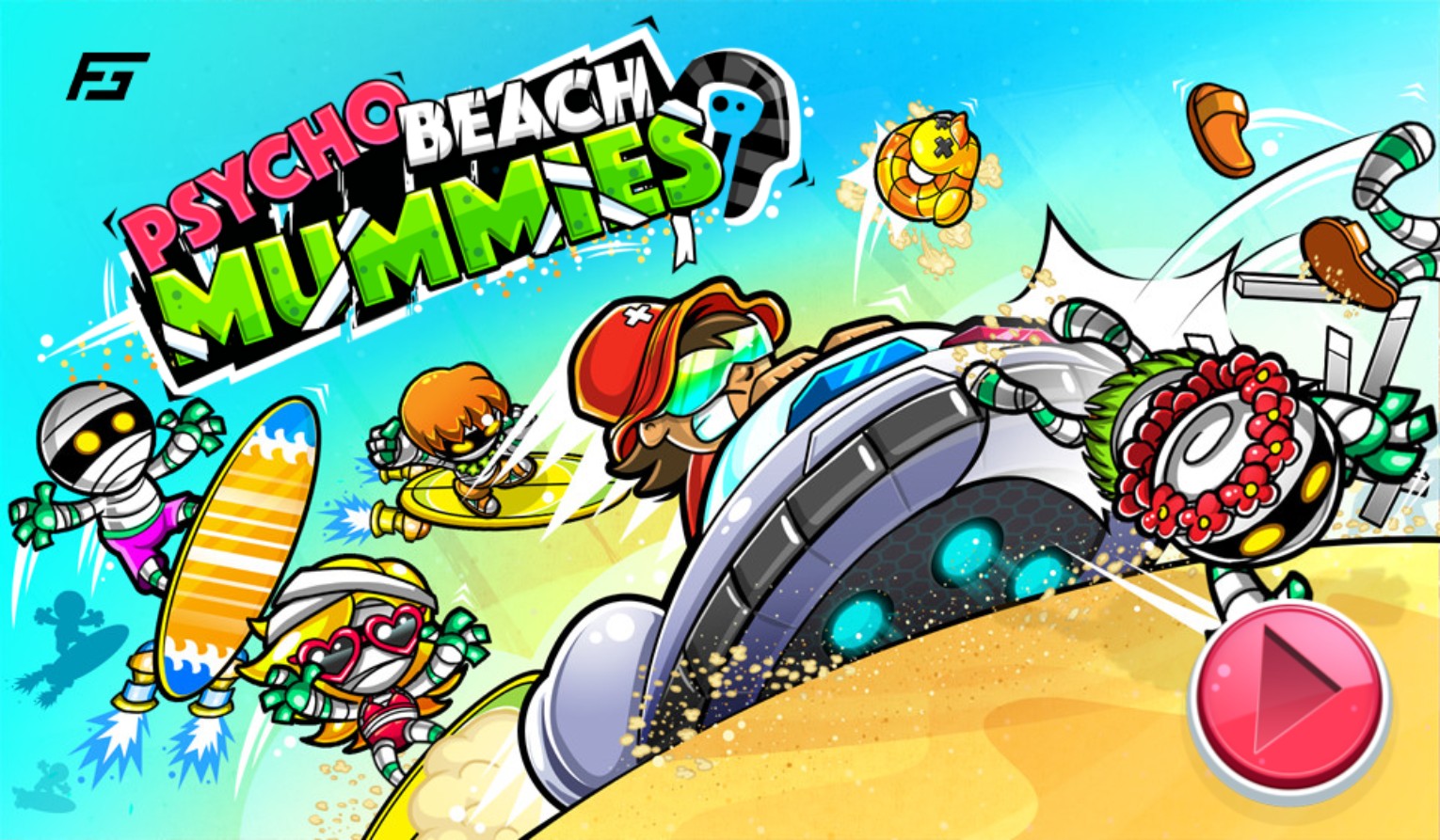 Game Shakers Psycho Beach Mummies: World of Legends