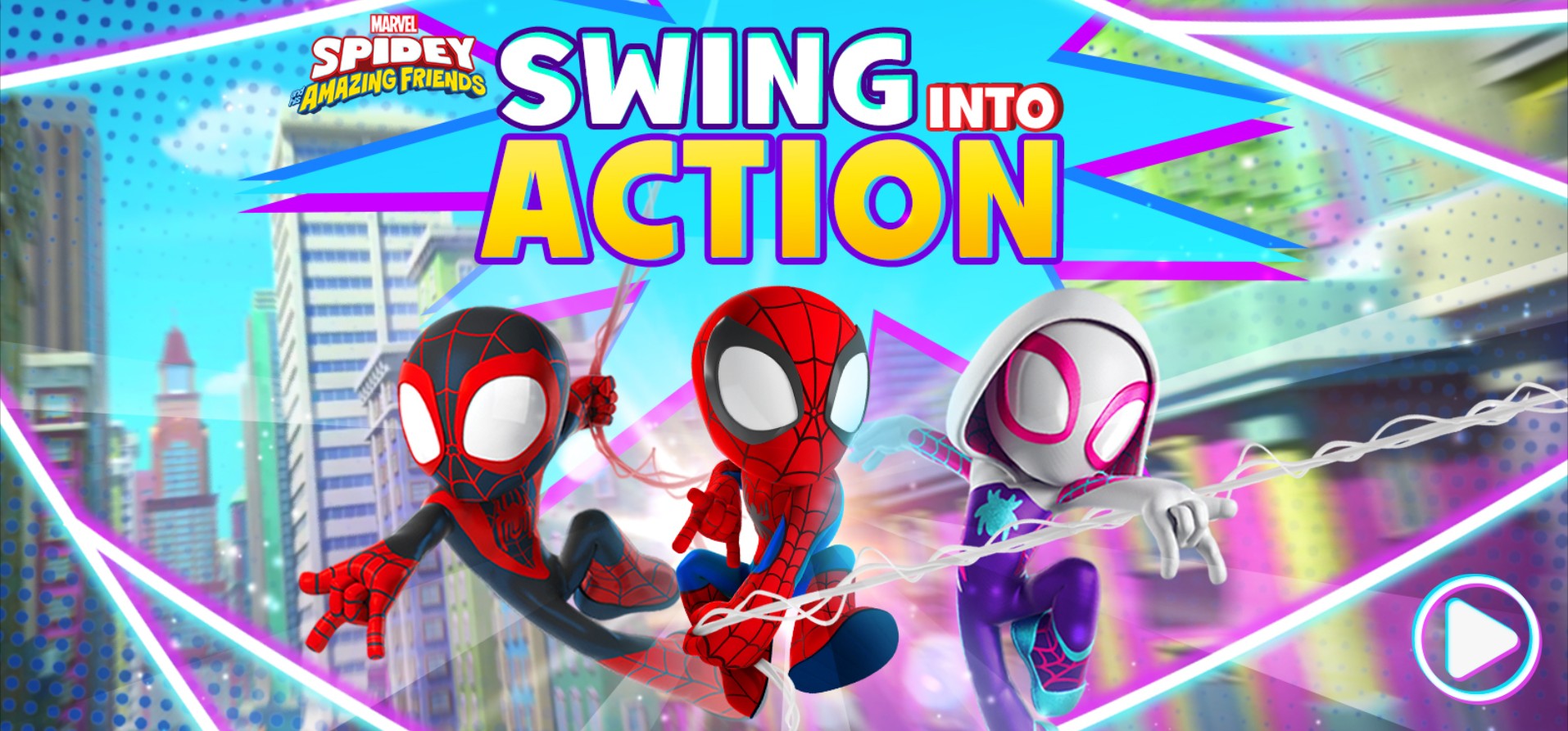 Spidey and His Amazing Friends Swing into Action: The Great Hero Odyssey
