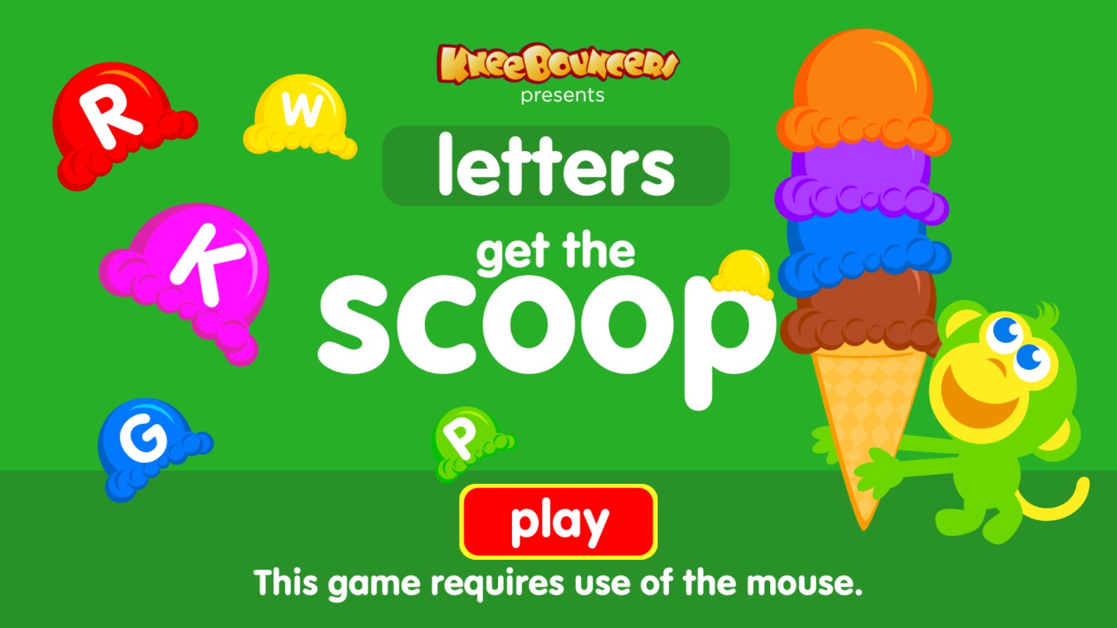 Get the Scoop Letters - Educational Alphabet Game for Kids: Rising Stars Adventure