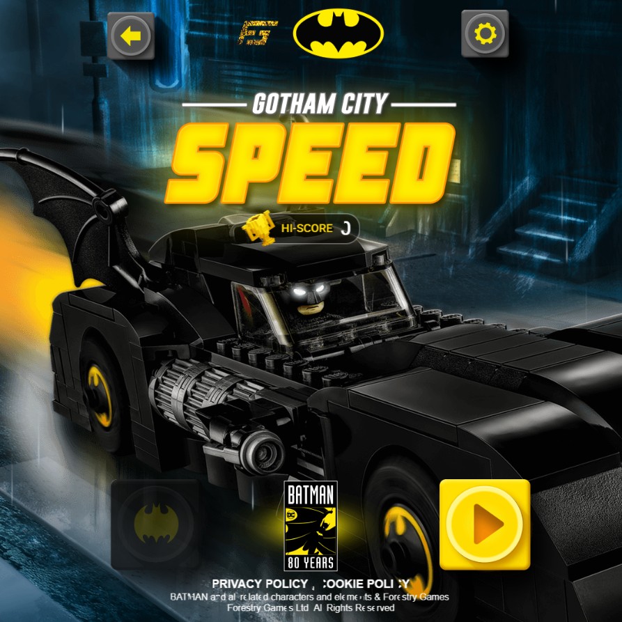 Gotham City Speed - LEGO Batman Racing: Pixel Perfect Edition