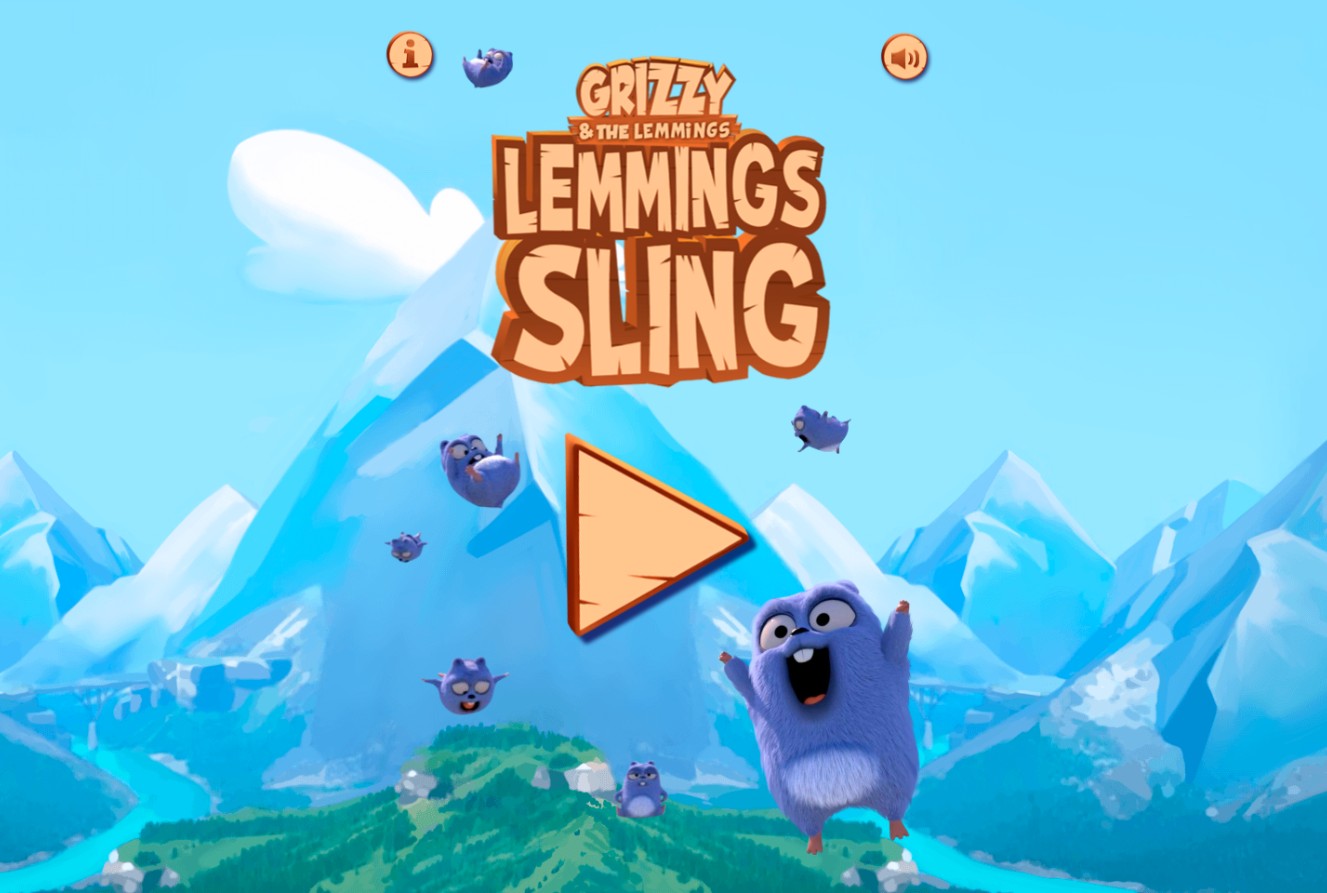 Grizzy and the Lemmings Lemmings Sling - Online Physics: Pro Gaming Chronicles