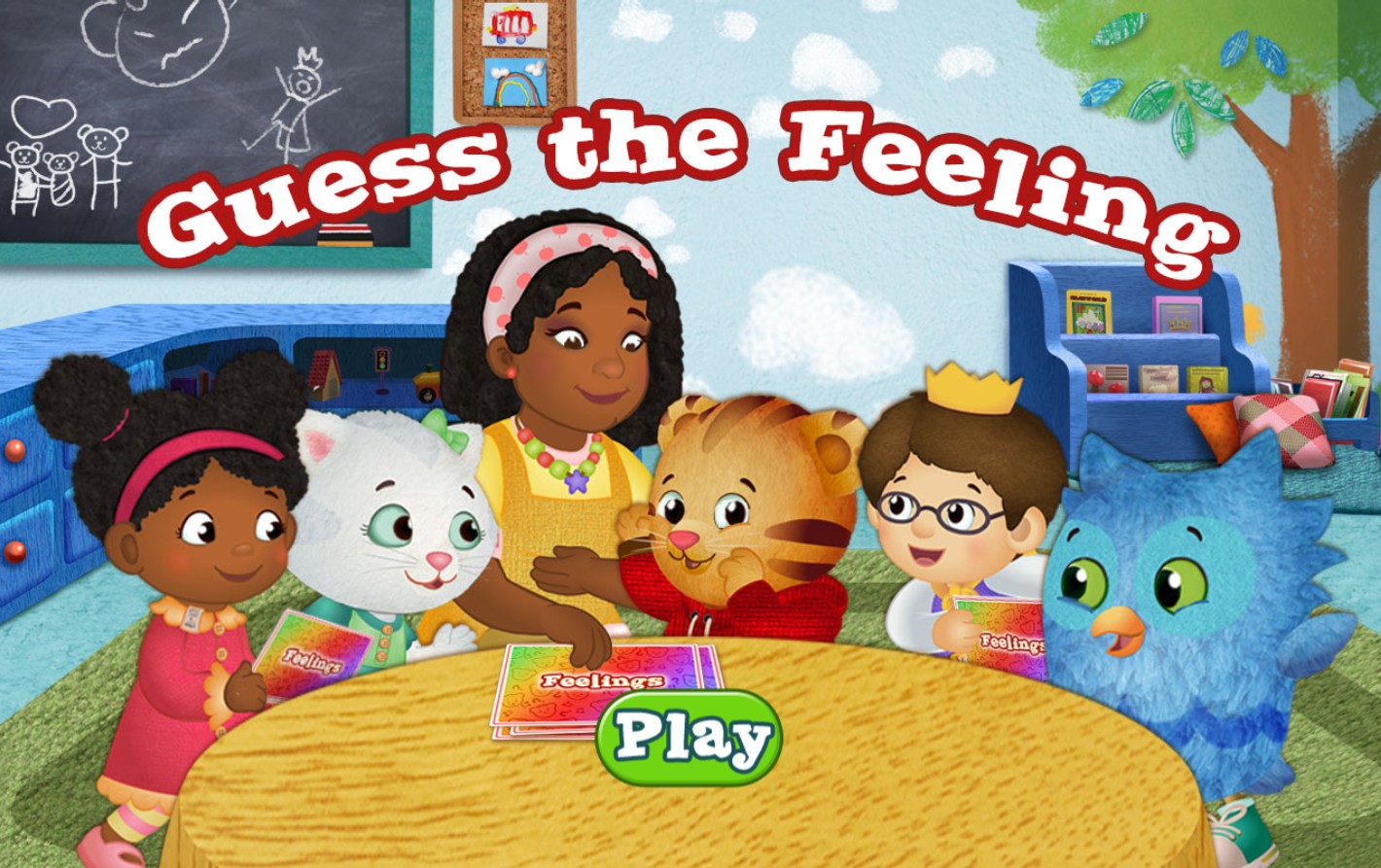 Guess the Feeling Daniel Tiger Educational: Galactic Fun Edition